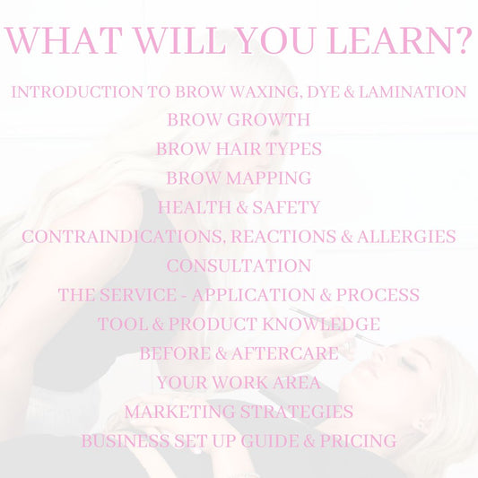 1 Day In-Person Brow Masterclass